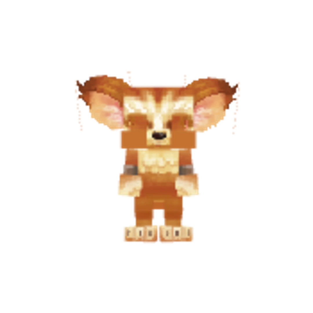 Vista del modelo Feran_Cub de Hytale