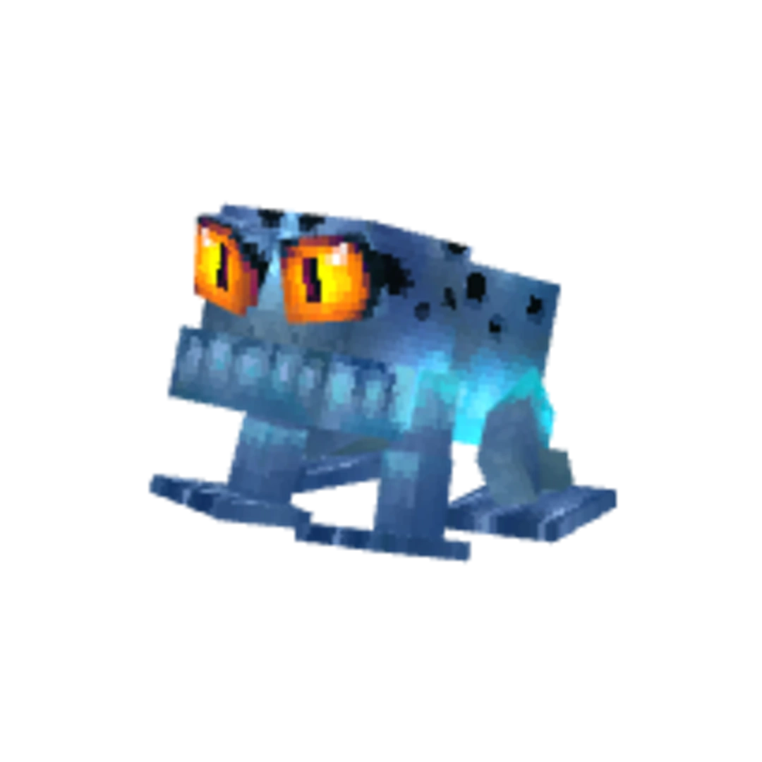 Modelo 3D de Frog-Blue