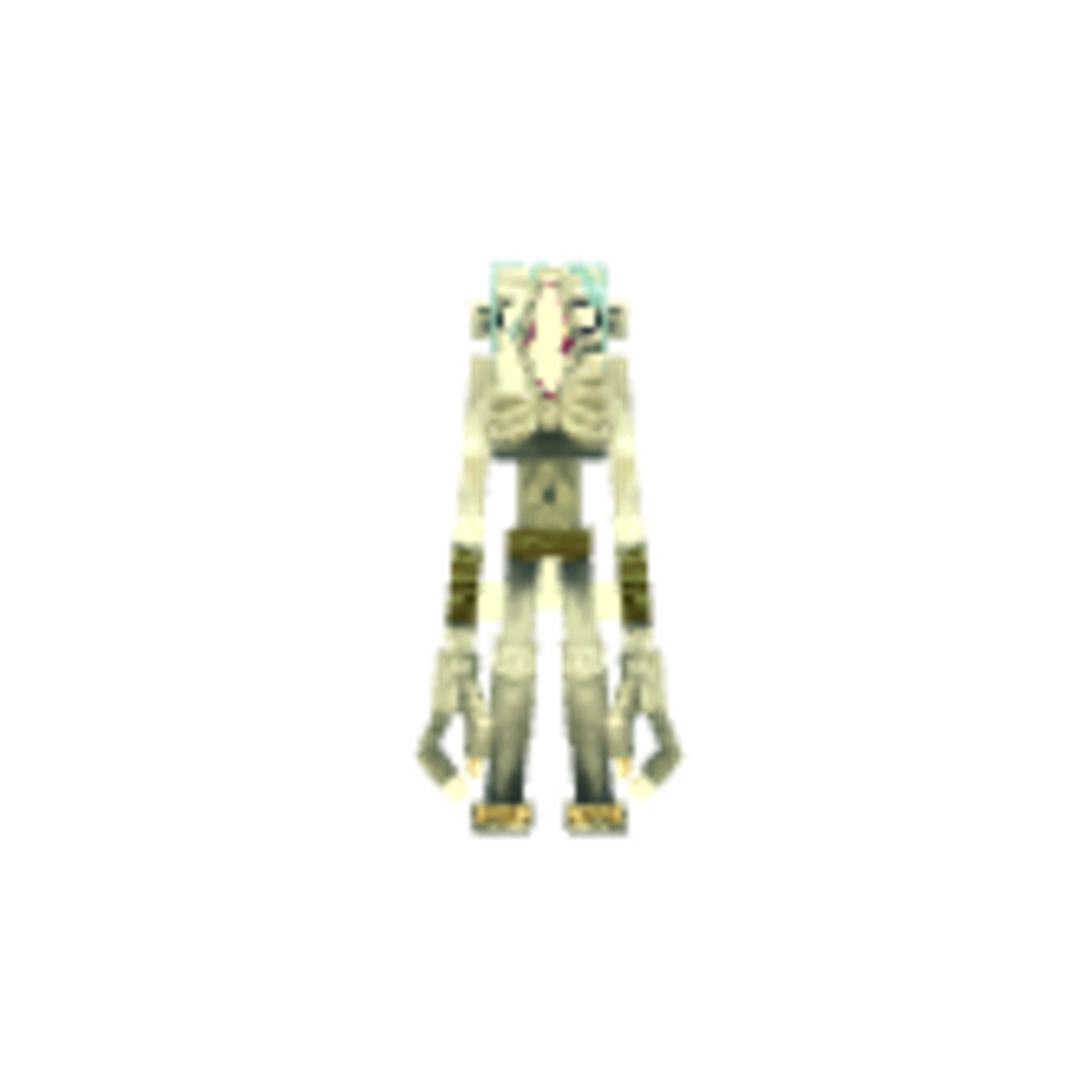 Vista del modelo Ghoul de Hytale