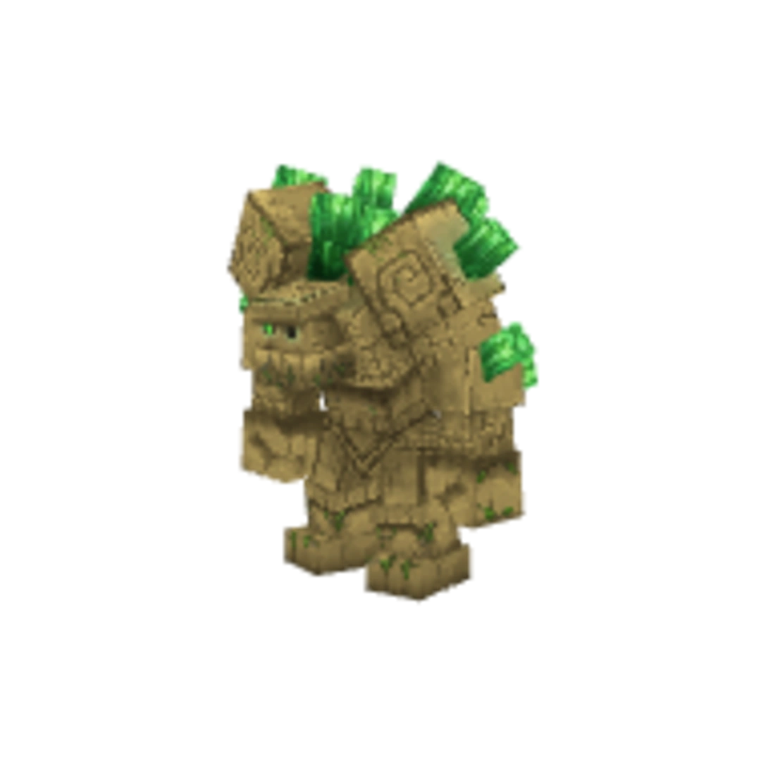 Modelo 3D de Golem_Crystal-Earth