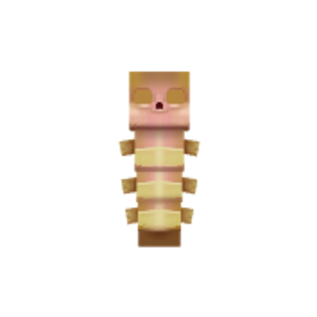 Vista del modelo Hatworm-Model_Pink de Hytale