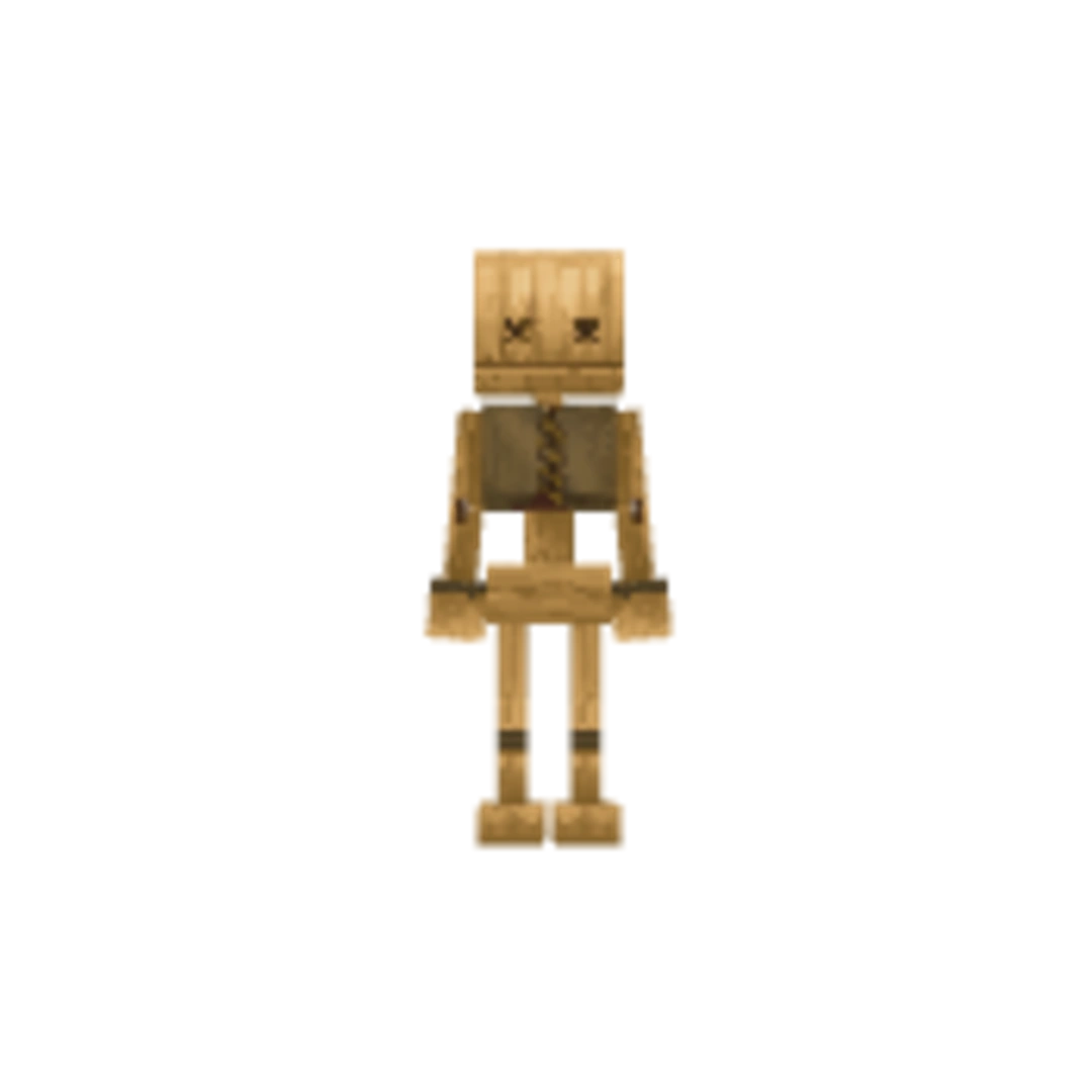 Vista del modelo Mannequin-Model_Light de Hytale
