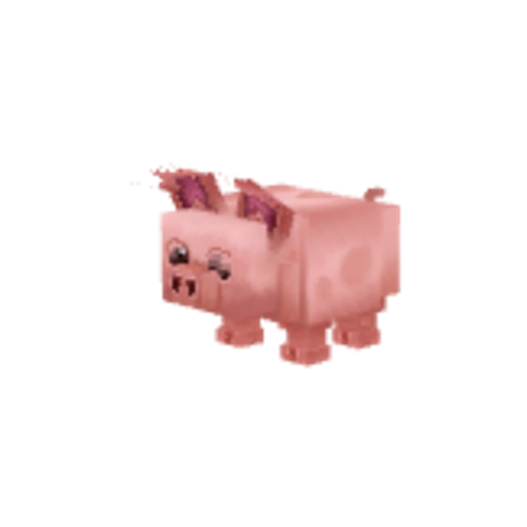 Modelo 3D de Pig-Texture_Pink
