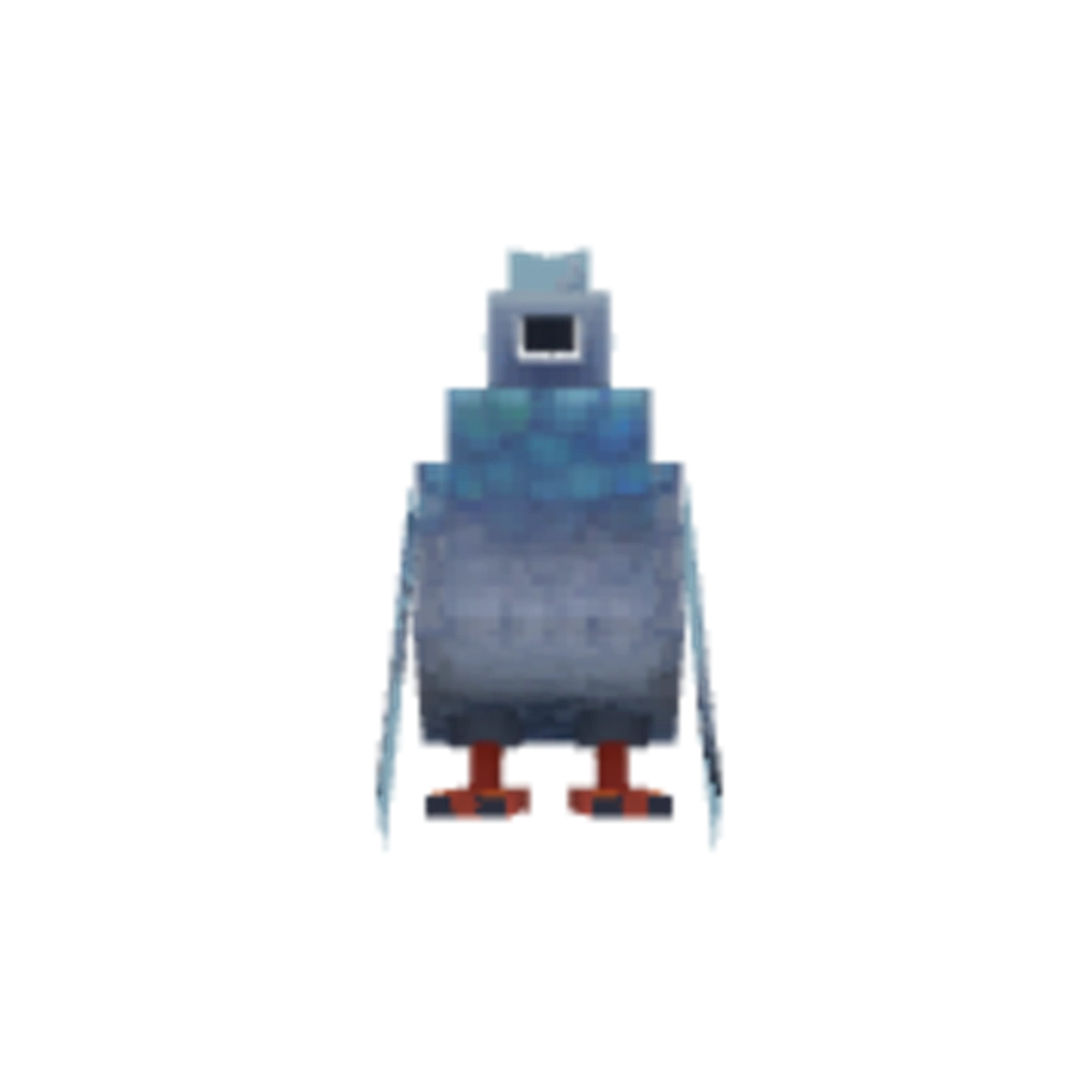 Vista del modelo Pigeon de Hytale