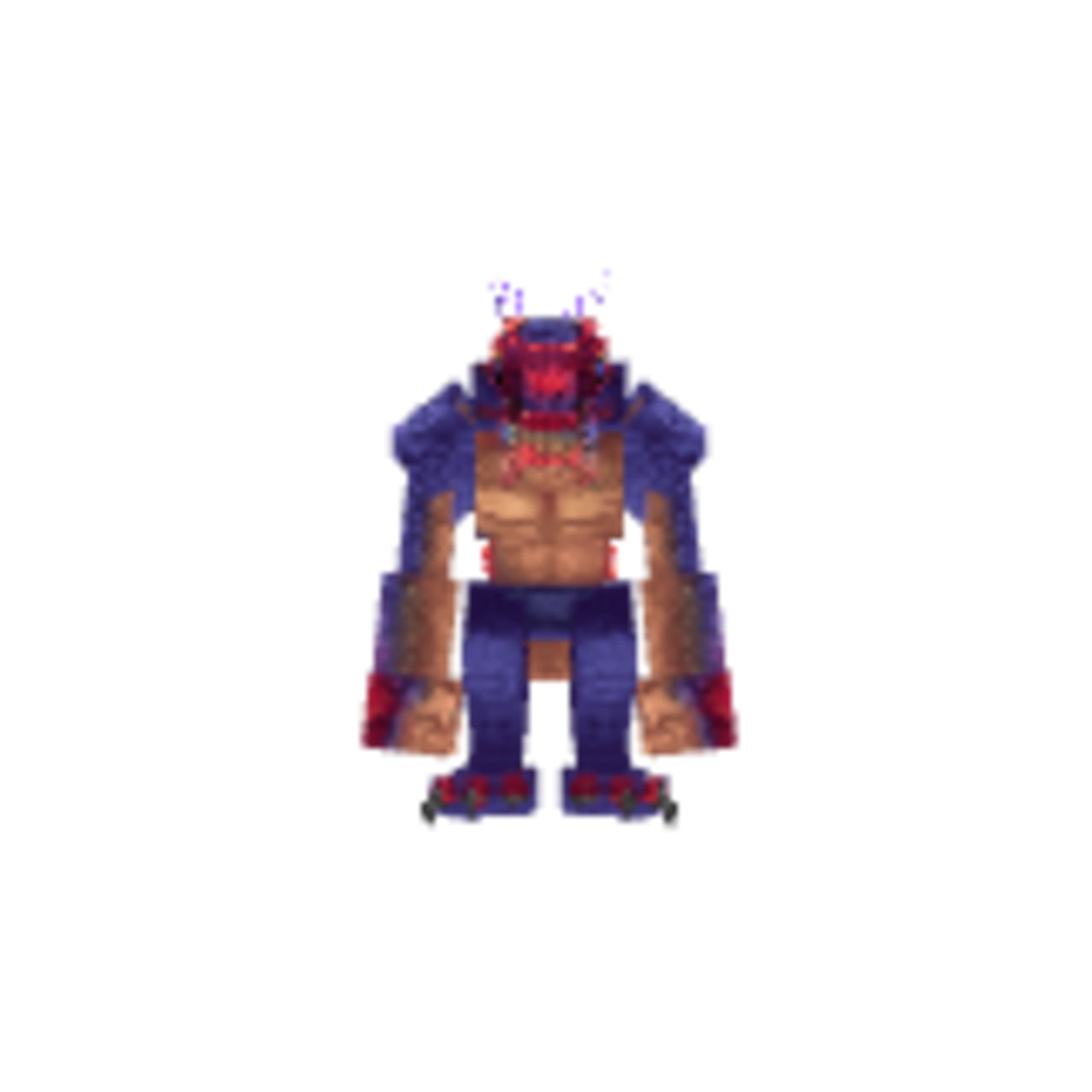 Vista del modelo Saurian-Purple de Hytale