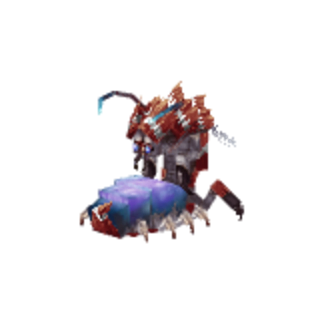 Modelo 3D de Scarak_Broodmother-Model_Red