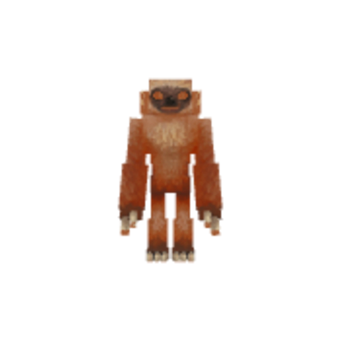 Vista del modelo Slothian-Red_Texture de Hytale