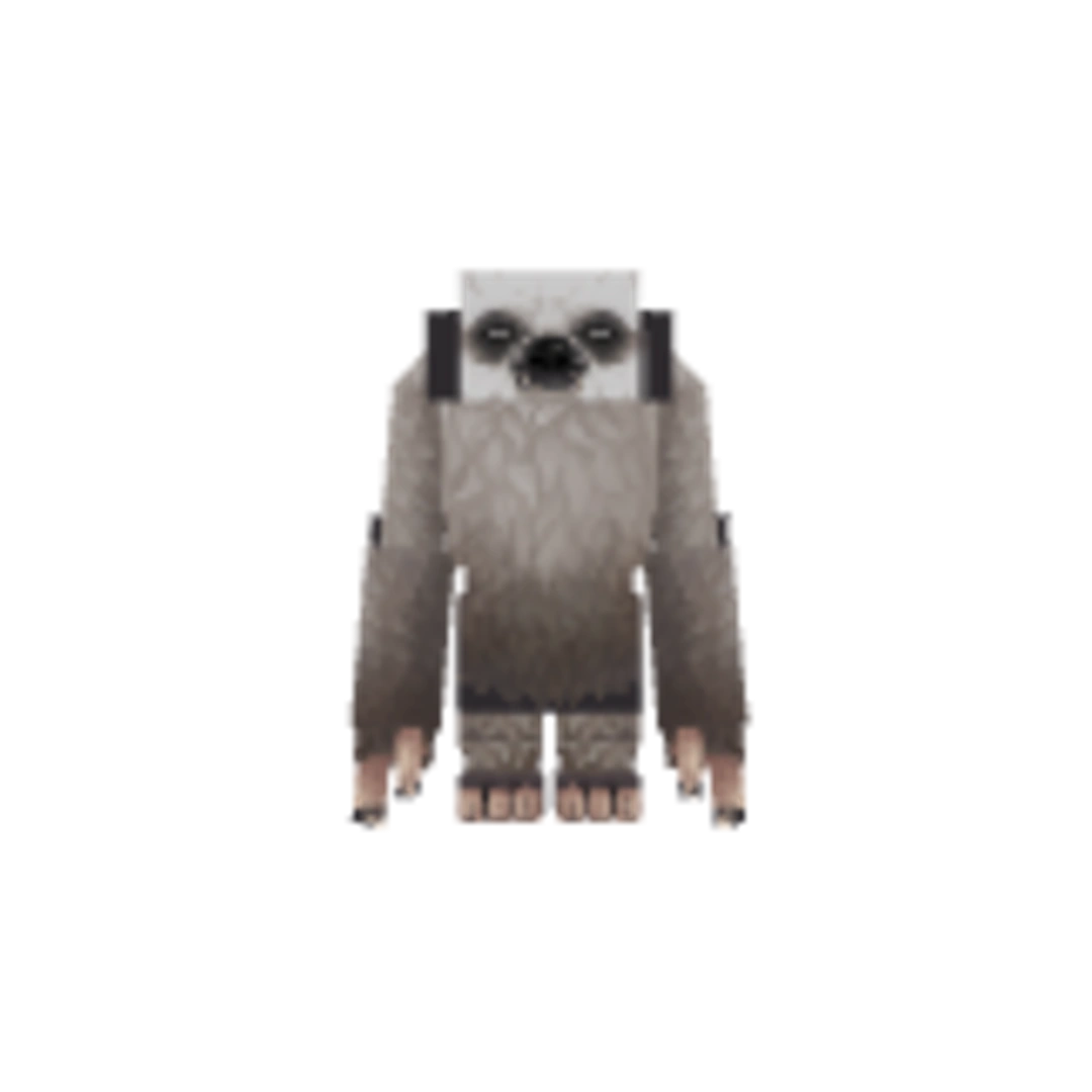 Vista del modelo Slothian_Elder de Hytale