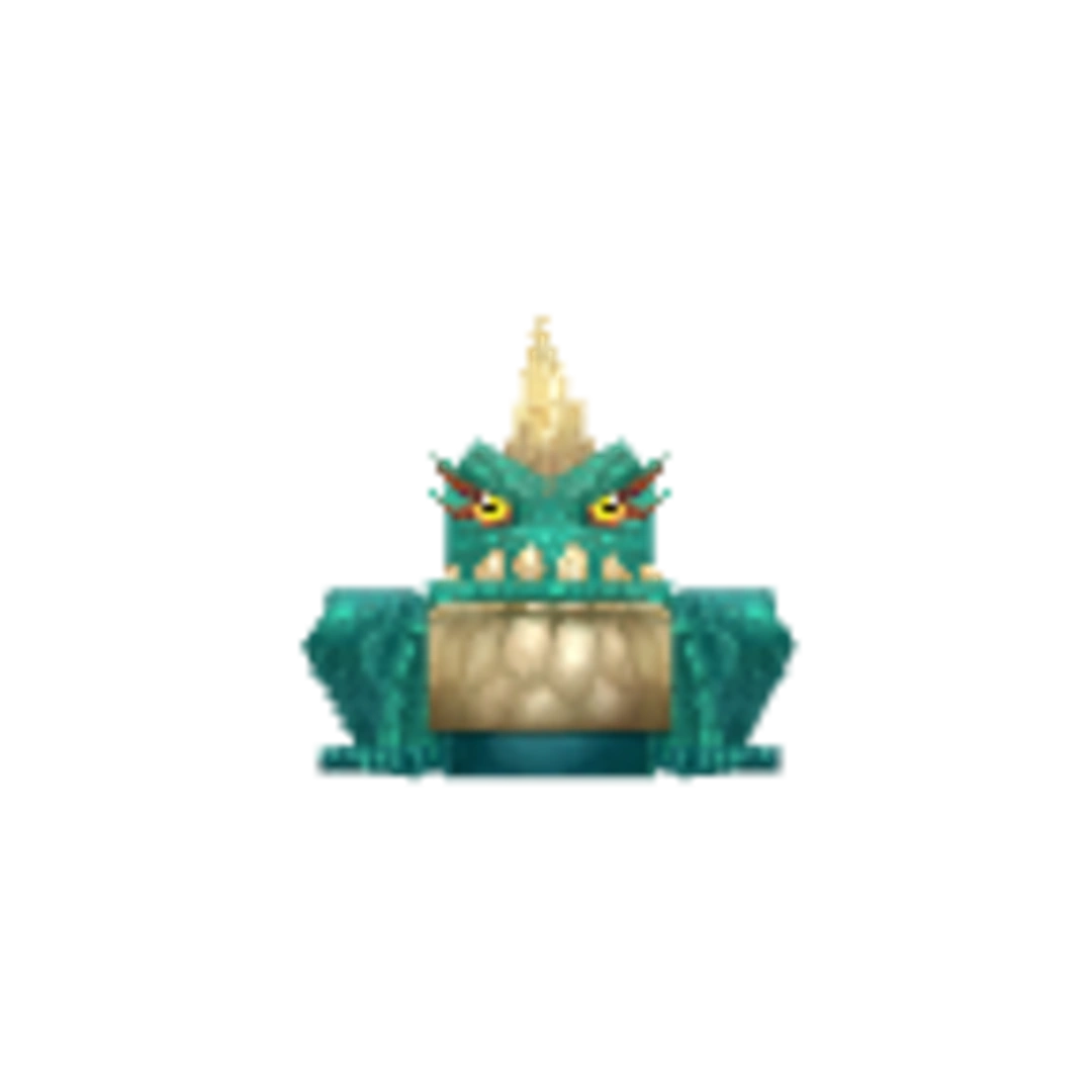 Vista del modelo Toad_Rhino-Blue de Hytale