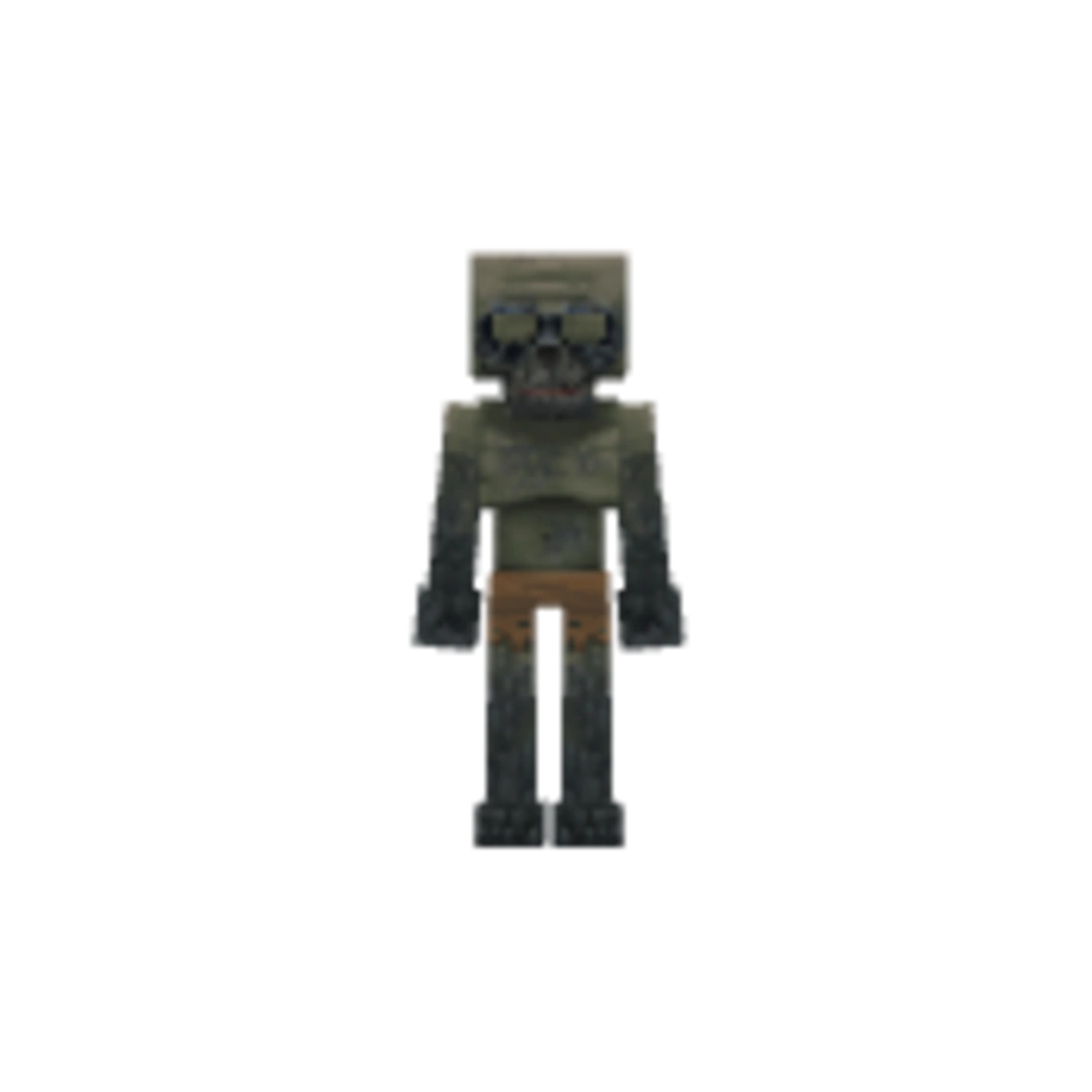 Vista del modelo Zombie-Zombie_Burnt de Hytale